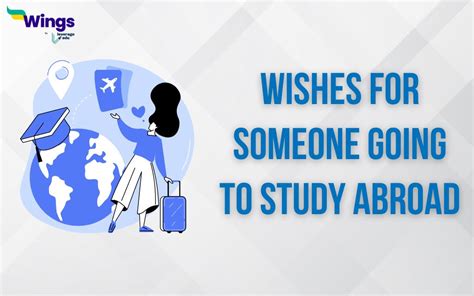 best wishes for studying abroad.